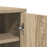 Shoe Cabinet Sonoma Oak 60x35x70 cm Engineered Wood - Extra Image