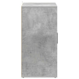 Shoe Cabinet Concrete Grey 60x35x70 cm Engineered Wood - Low Angle