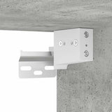 Shoe Cabinet Concrete Grey 60x35x70 cm Engineered Wood - Extra Image