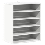 Shoe Cabinet White 60x35x70 cm Engineered Wood