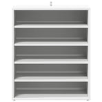 Shoe Cabinet White 60x35x70 cm Engineered Wood