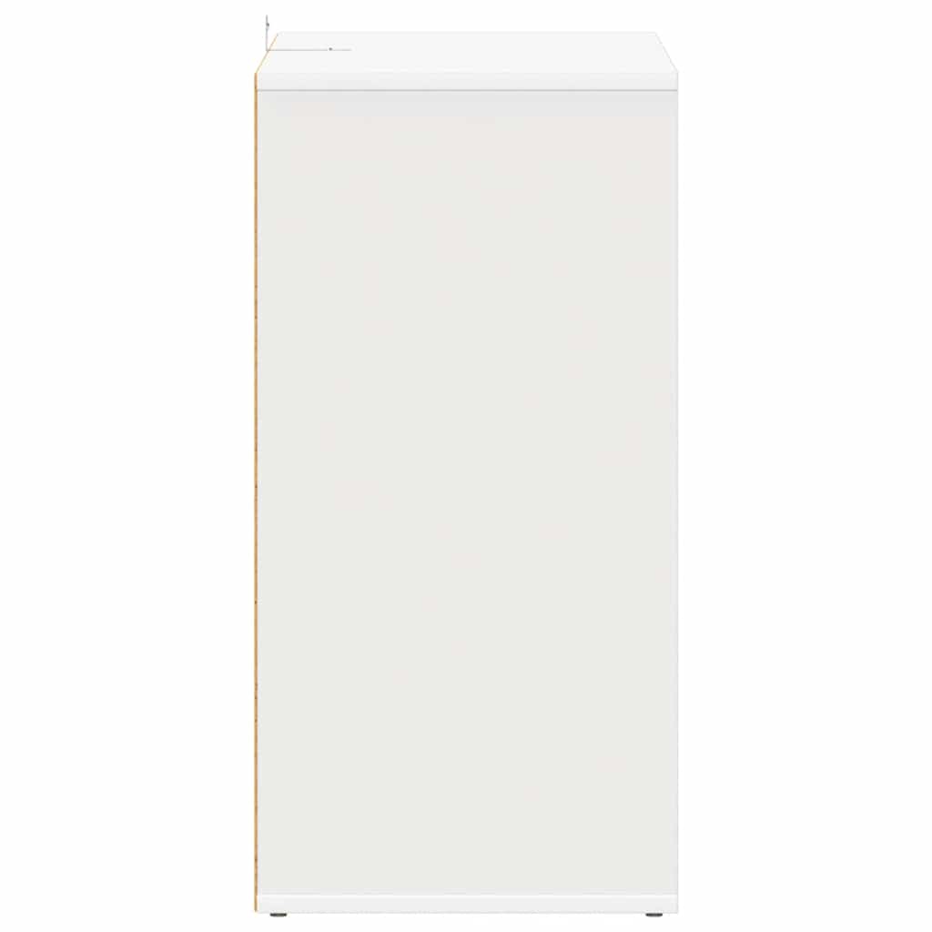 Shoe Cabinet White 60x35x70 cm Engineered Wood