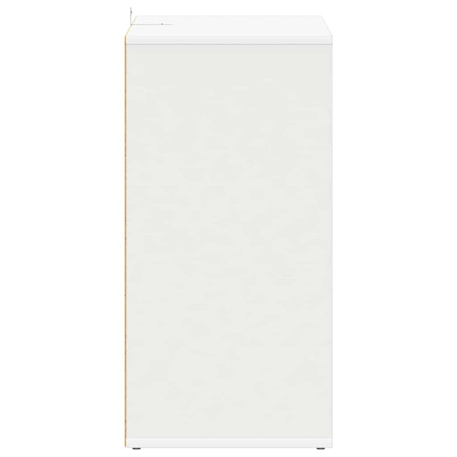 Shoe Cabinet White 60x35x70 cm Engineered Wood