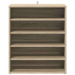 Shoe Cabinet Sonoma Oak 60x35x70 cm Engineered Wood
