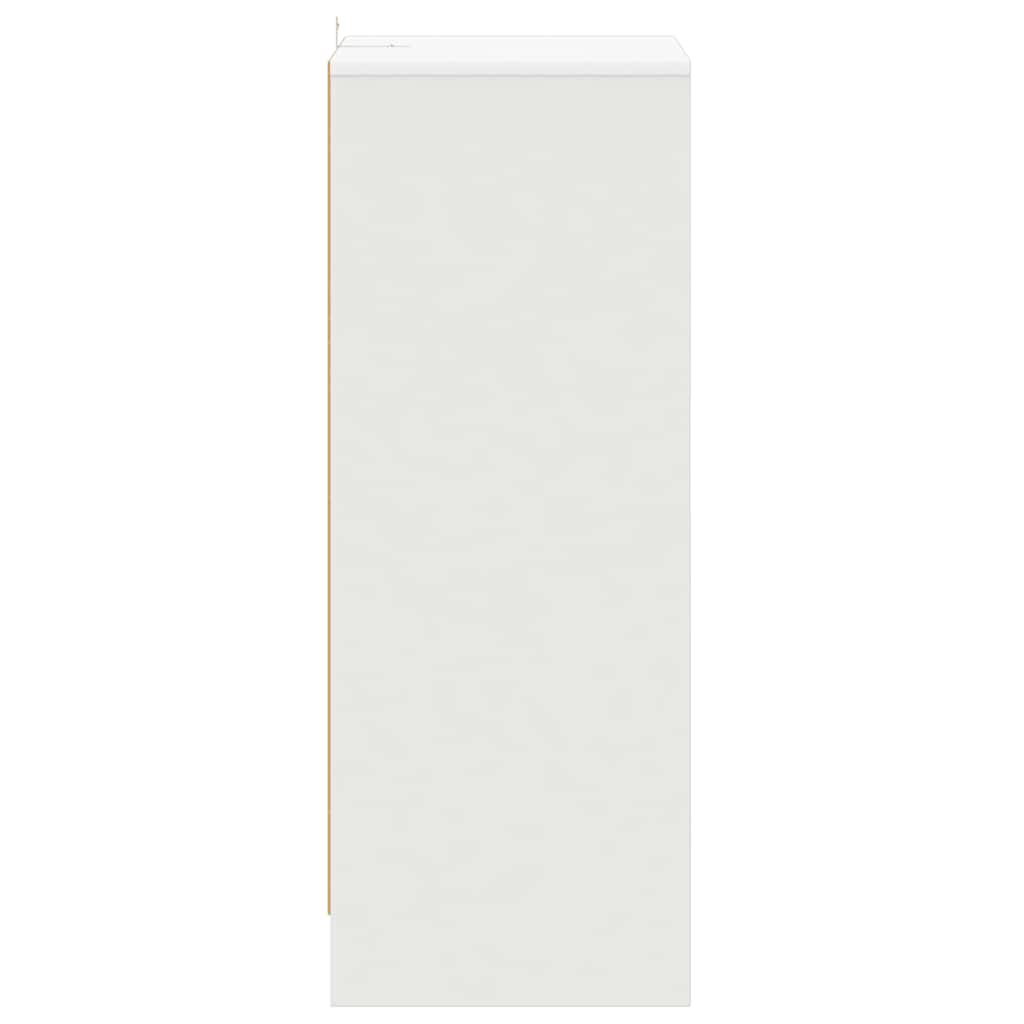 Shoe Cabinet White 60x35x92 cm Engineered Wood