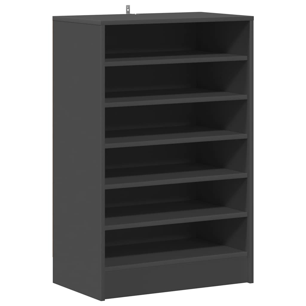 Shoe Cabinet Grey 60x35x92 cm Engineered Wood