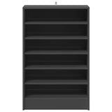 Shoe Cabinet Grey 60x35x92 cm Engineered Wood