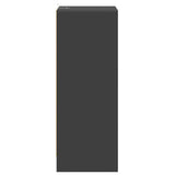 Shoe Cabinet Grey 60x35x92 cm Engineered Wood - 45-Degree Angle
