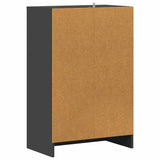 Shoe Cabinet Grey 60x35x92 cm Engineered Wood