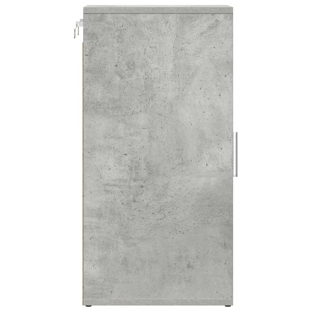 Shoe Cabinets 2 pcs Concrete Grey 32x35x70 cm Engineered Wood