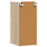 Shoe Cabinets 2 pcs White and Sonoma Oak 32x35x70 cm Engineered Wood - Low Angle