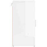 Shoe Cabinets 2 pcs High Gloss White 32x35x70 cm Engineered Wood