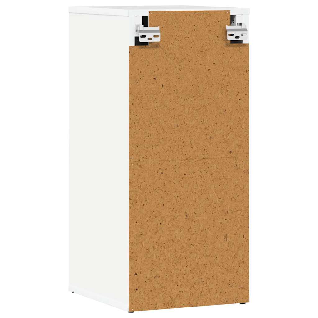 Shoe Cabinets 2 pcs High Gloss White 32x35x70 cm Engineered Wood