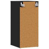 Shoe Cabinets 2 pcs High Gloss Black 32x35x70 cm Engineered Wood