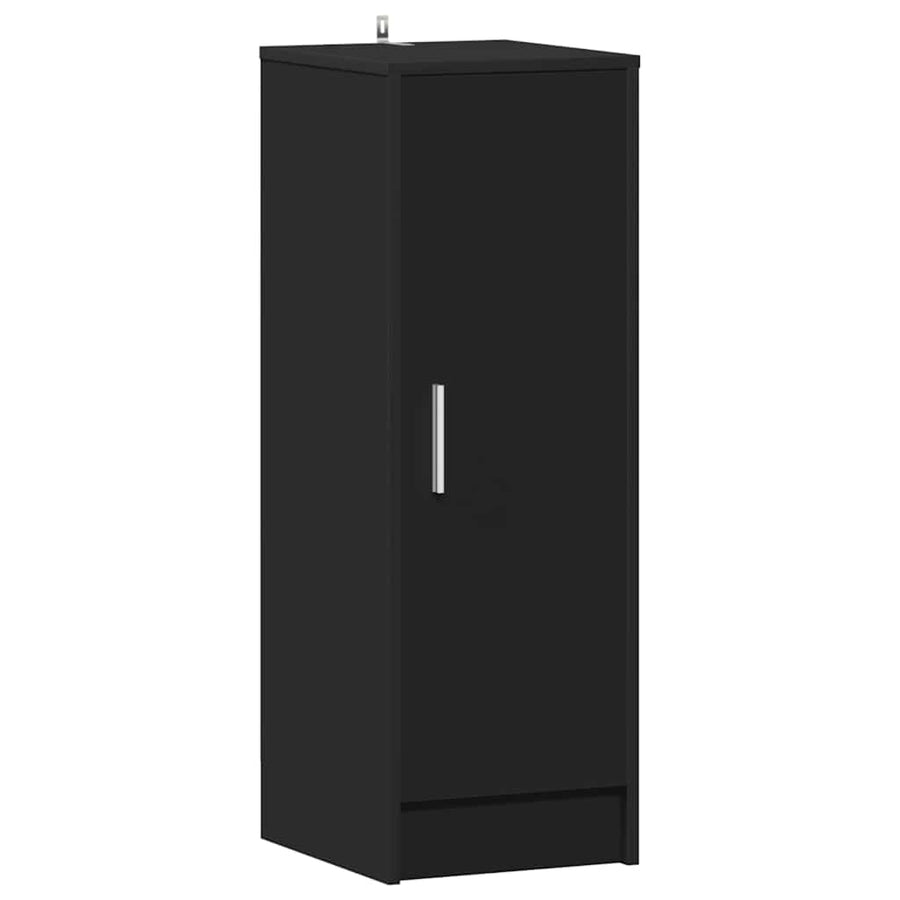 Shoe Cabinet Black 32x35x92 cm Engineered Wood