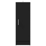 Shoe Cabinet Black 32x35x92 cm Engineered Wood - Top-Down View