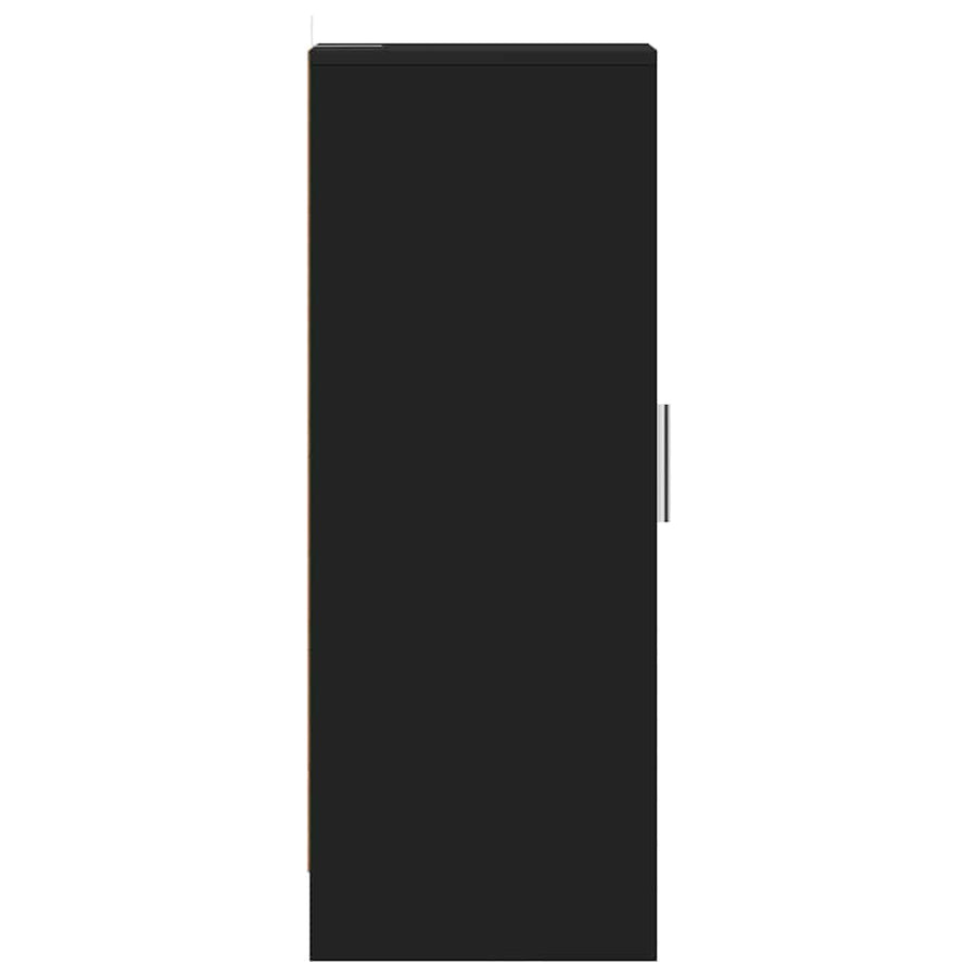 Shoe Cabinet Black 32x35x92 cm Engineered Wood