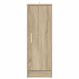 Shoe Cabinet Sonoma Oak 32x35x92 cm Engineered Wood