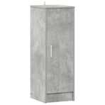Shoe Cabinet Concrete Grey 32x35x92 cm Engineered Wood