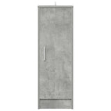 Shoe Cabinet Concrete Grey 32x35x92 cm Engineered Wood