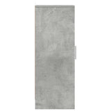Shoe Cabinet Concrete Grey 32x35x92 cm Engineered Wood