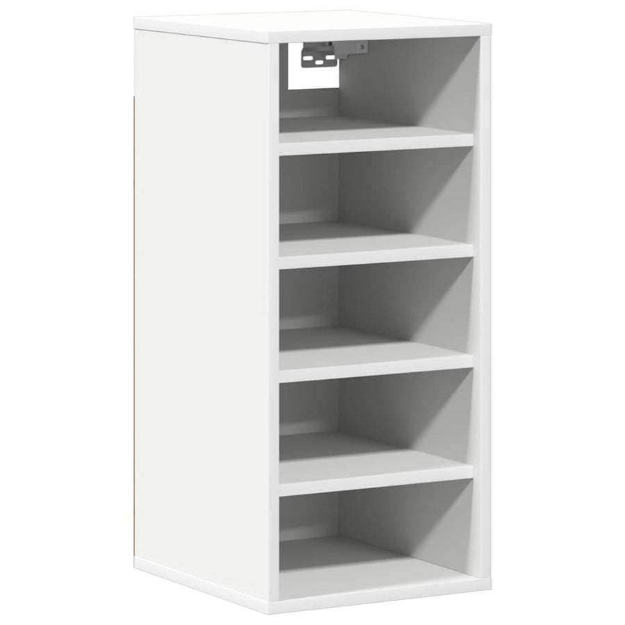 Shoe Cabinets 2 pcs White 31.5x35x70 cm Engineered Wood