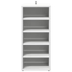 Shoe Cabinets 2 pcs White 31.5x35x70 cm Engineered Wood