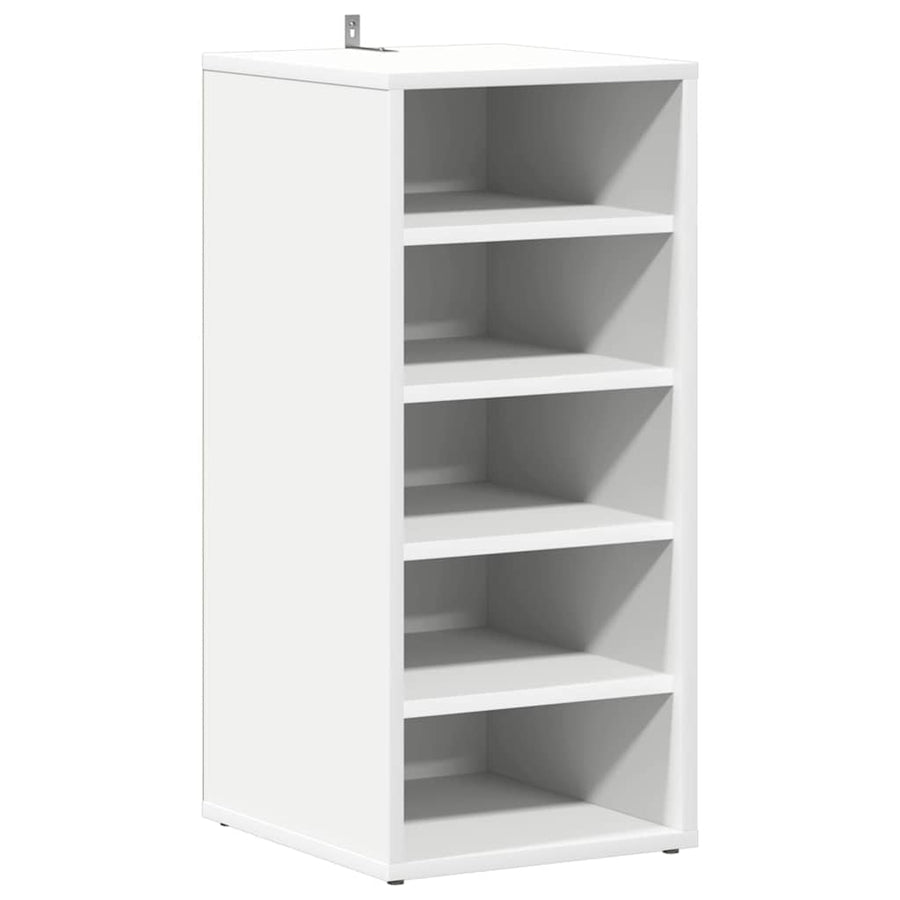 Shoe Cabinets 2 pcs White 31.5x35x70 cm Engineered Wood