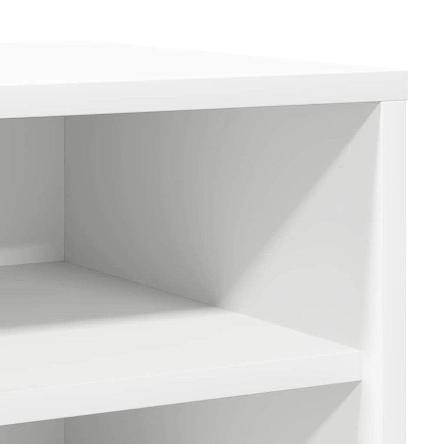 Shoe Cabinets 2 pcs White 31.5x35x70 cm Engineered Wood