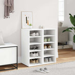 Shoe Cabinets 2 pcs White 31.5x35x70 cm Engineered Wood