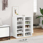 Shoe Cabinets 2 pcs White 31.5x35x70 cm Engineered Wood