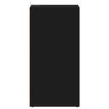 Shoe Cabinets 2 pcs Black 31.5x35x70 cm Engineered Wood