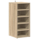 Shoe Cabinet Sonoma Oak 31.5x35x70 cm Engineered Wood