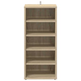 Shoe Cabinet Sonoma Oak 31.5x35x70 cm Engineered Wood