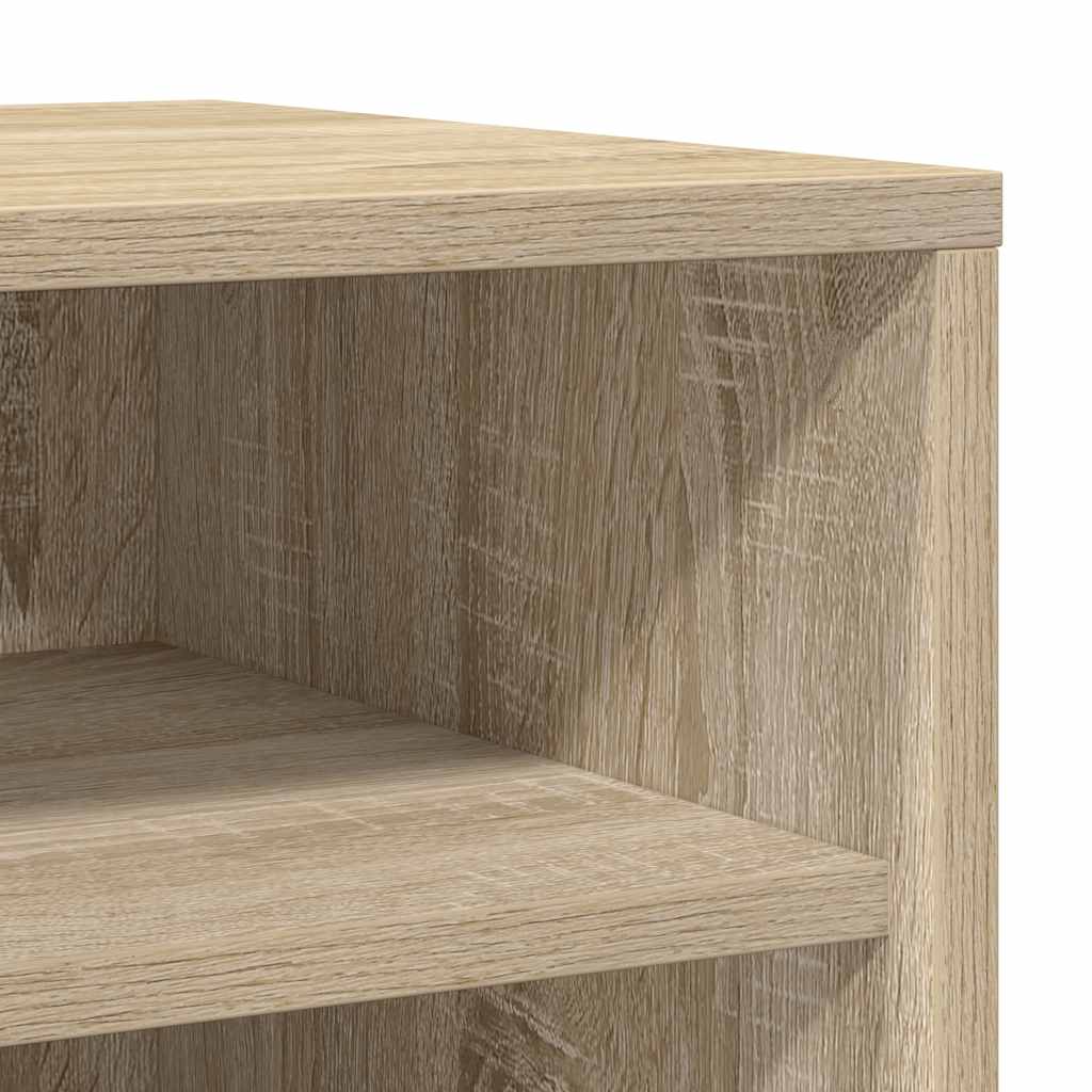 Shoe Cabinets 2 pcs Sonoma Oak 31.5x35x70 cm Engineered Wood