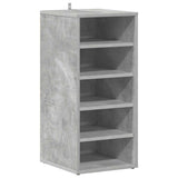 Shoe Cabinet Concrete Grey 31.5x35x70 cm Engineered Wood