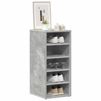 Shoe Cabinet Concrete Grey 31.5x35x70 cm Engineered Wood
