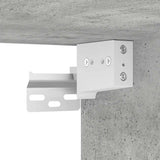 Shoe Cabinet Concrete Grey 31.5x35x70 cm Engineered Wood