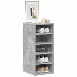Shoe Cabinets 2 pcs Concrete Grey 31.5x35x70 cm Engineered Wood