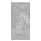 Shoe Cabinets 2 pcs Concrete Grey 31.5x35x70 cm Engineered Wood