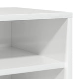 Shoe Cabinet High Gloss White 31.5x35x70 cm Engineered Wood - Extra Image