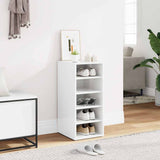 Shoe Cabinet High Gloss White 31.5x35x70 cm Engineered Wood