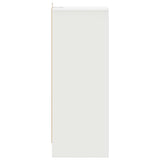 Shoe Cabinet White 31.5x35x90 cm Engineered Wood