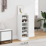 Shoe Cabinet White 31.5x35x90 cm Engineered Wood