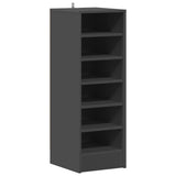 Shoe Cabinet Grey 31.5x35x90 cm Engineered Wood