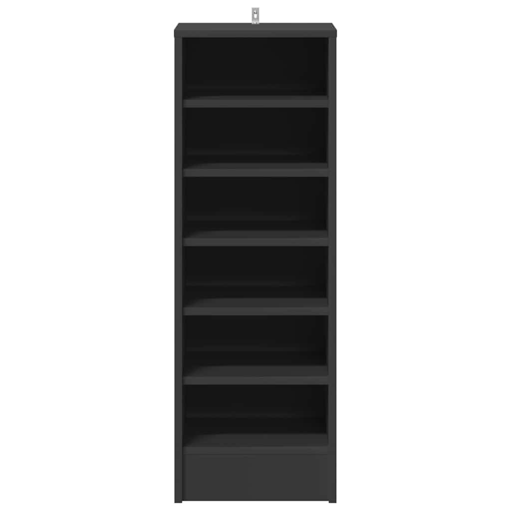 Shoe Cabinet Grey 31.5x35x90 cm Engineered Wood