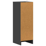 Shoe Cabinet Grey 31.5x35x90 cm Engineered Wood