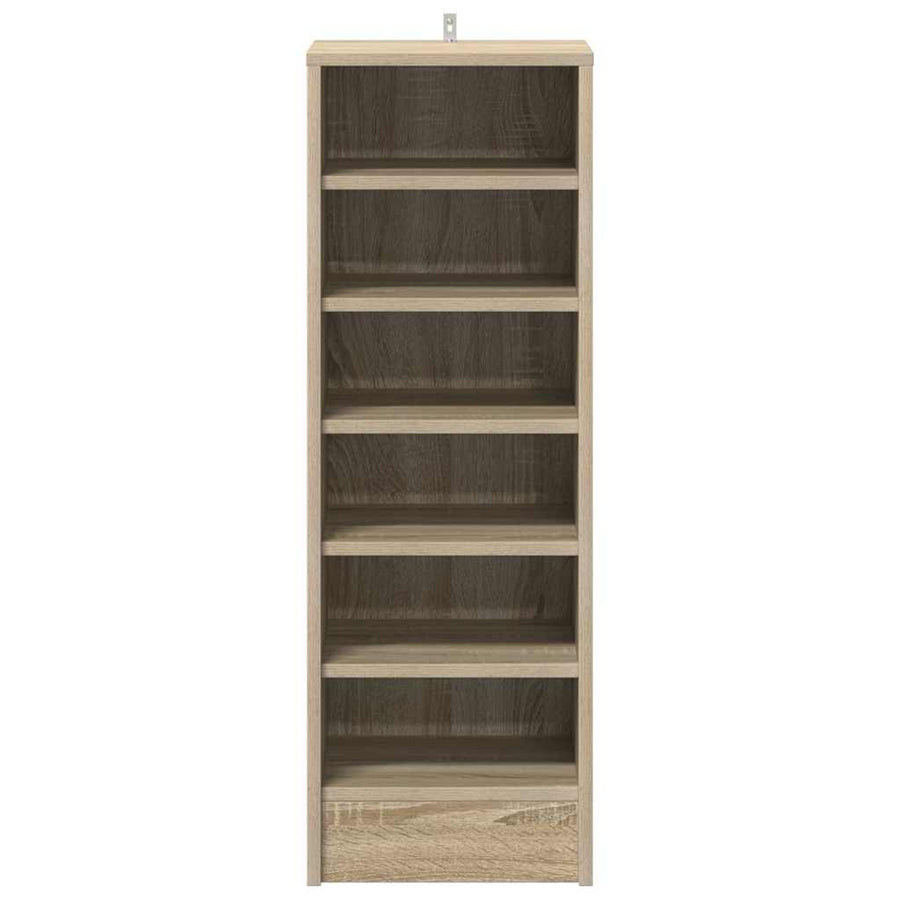 Shoe Cabinet Sonoma Oak 31.5x35x90 cm Engineered Wood