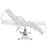 Beauty Treatment Chair Faux Leather White 180x62x78 cm - Top-Down View