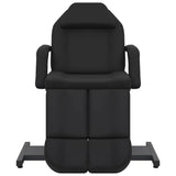 Beauty Treatment Chair Faux Leather Black 180x62x78 cm